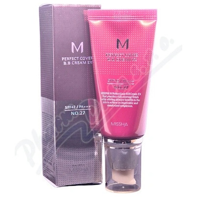 Missha M Perfect Cover B.B Cream SPF 42 PA+++ NO.27 Honey Beige 50 ml