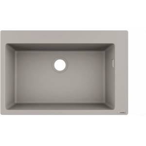 Hansgrohe Кухненска мивка Hansgrohe S510-F660-Concretegrey (43313380) Мивка за вграждане