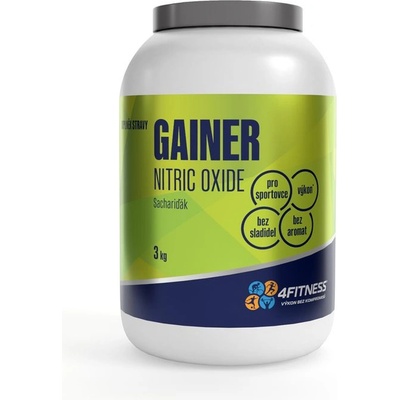 4fitness.cz Gainer 20 Nitric oxid 3000 g – Zboží Dáma