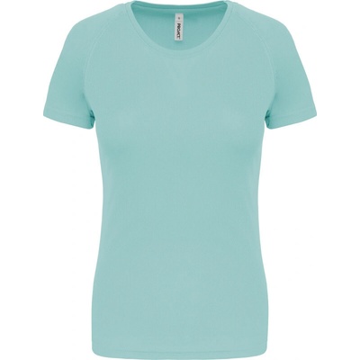 Kariban Tričko PA439 sportovní krátký rukáv dámské COT20P439z9600 ice mint