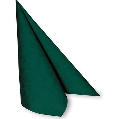 Wimex servítky Premium dekor R tmavozelené 40x40cm 50ks
