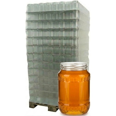Zavarovacisklo.cz Zavařovací sklenice FACETA čirá TO 82 PALETA 2016ks x 720ml