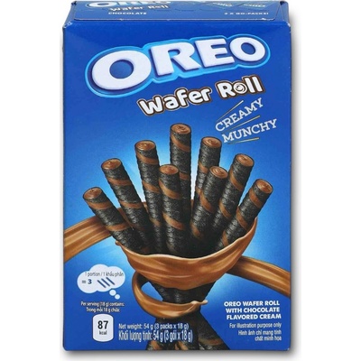 Oreo Wafer Roll Chocolate 54 g – Zboží Dáma