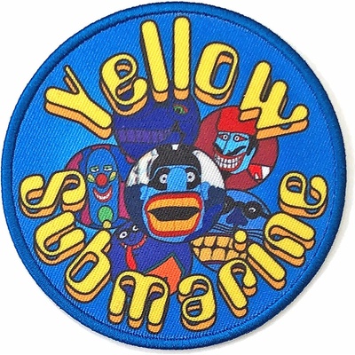 Nažehlovačka The Beatles - Yellow Submarine Baddies Circle