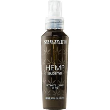 Selective Professional Подхранващ еликсир с конопено масло Selective Hemp Sublime Ultimate Luxury Elixir 100 мл