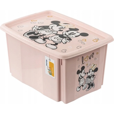Keeeper Box Minnie Mouse love 45 l růžový/pudrová – Zboží Dáma