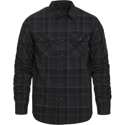 Horsefeathers Dough pánska košeľa s dlhým rukávom anthracite