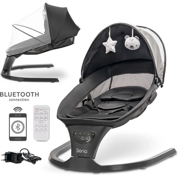 Lorelli Premium ЕЛ. ШЕЗЛОНГ С ЛЮЛЕЕНЕ siena graphite (10090110002)