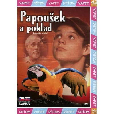 Papoušek a poklad DVD