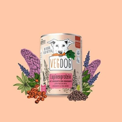 Vegdog Sensitive Lupinenprotein 800 g