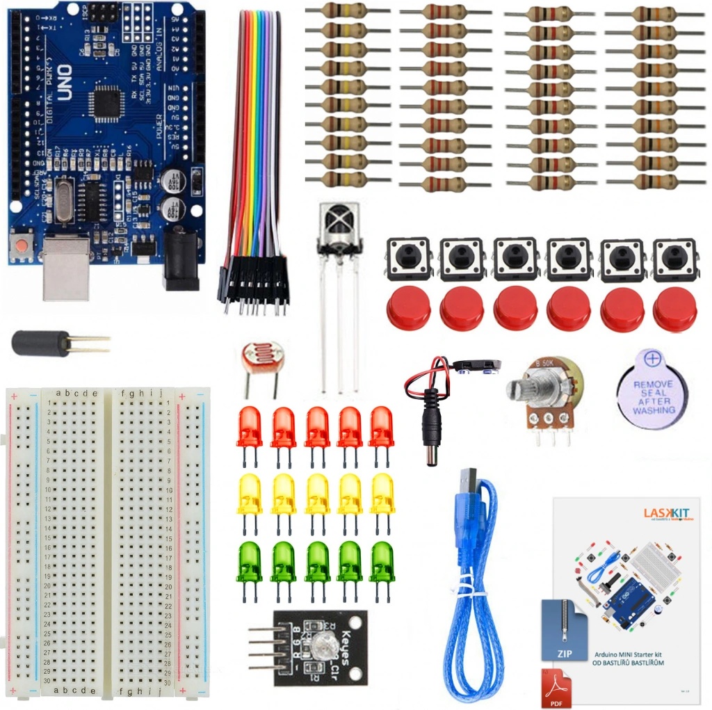 Arduino Mini Kit Box LaskaKit Arduino MINI Starter kit od 15,2 € - Heureka.sk