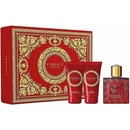 Kosmetické sady Versace Eros Flame EDP pro muže 50 ml + sprchový gel 50 ml + balzám po holení 50 ml dárková sada