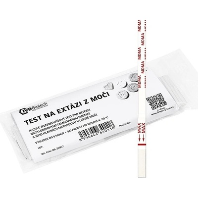 MDMA drogový test z moči extáze 1 ks