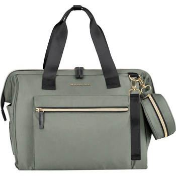KikkaBoo Чанта за бебешки принадлежности KikkaBoo - Maxi, Army Green (31108020109)
