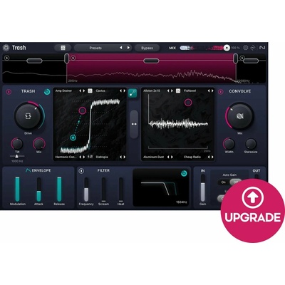 iZotope Trash: UPG from prev. versions of Trash, MPS or EB