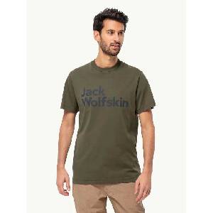 Jack Wolfskin Тениска essential logo t m (1809591-4341)