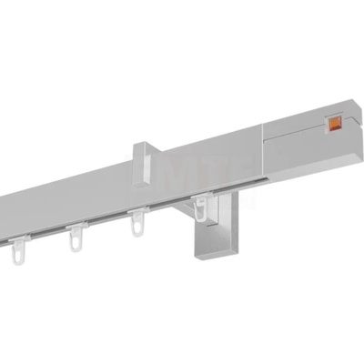 Marcin Dekor Square Line garniža ORANŽOVÝ KRYŠTÁL oceľ jednoduchá 160 - 600 cm