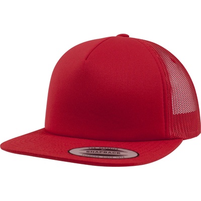 Flexfit 6005FF pěnová 5 panelová COT5505FF00499 red Červená