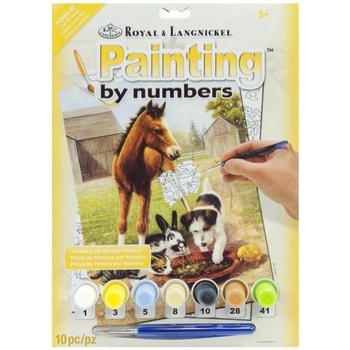 Malování podle čísel Oběd s přáteli