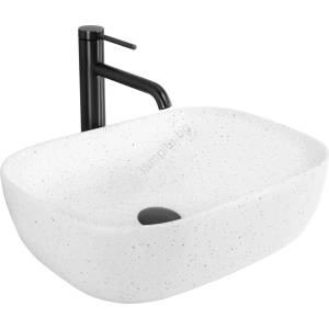 Rea REA-U4001 - Мивка за плот BELINDA 33, 5x46, 5 см керамика/матова бяла (RE0482)