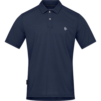 Norrøna Мъжка поло тениска Norrøna Femund EqualiserUll Polo Shirt Merino shirt - Indigo Night (216-8318-0212)