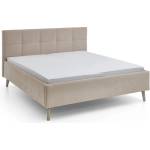 meise.möbel Бежово двойно легло 180x200 cm тапицирано без ламелно дъно Nova - Meise Möbel (2880-97-5000)