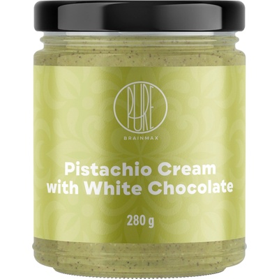 BrainMax Pure Pistachio cream with white chocolate 280 g