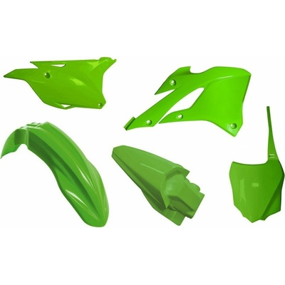 Rtech sada plastov KAWASAKI zelená 5 dielov
