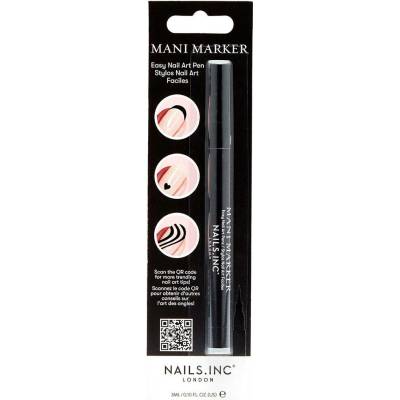 Nails Inc. Mani Marker Black pero na nehty 14 ml