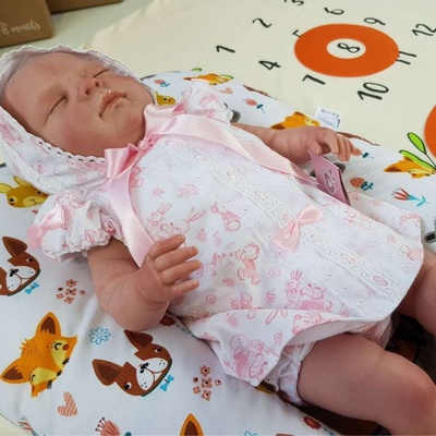 Berbesa Realistická Bábätko Markétka 50 cm