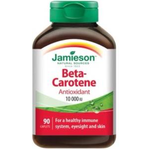 Jamieson Бета-каротин 10 000 IU 90 таблетки (IP3708)