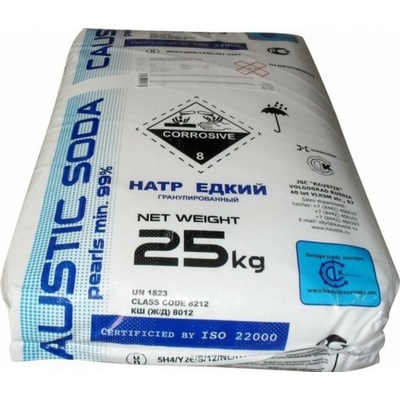 HYDROXID SODNÝ (Louh sodný 99%) 25kg