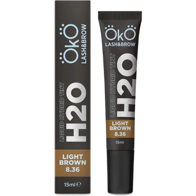 OKO H20 Liquid Hybrid Tint farba na obočie Light Brown 8.36 15 ml