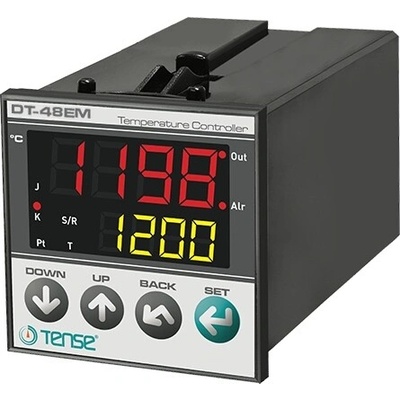 Mikroprocesorový PID regulátor teploty + SSR výstup do 1750 °C 48mm x 48mm