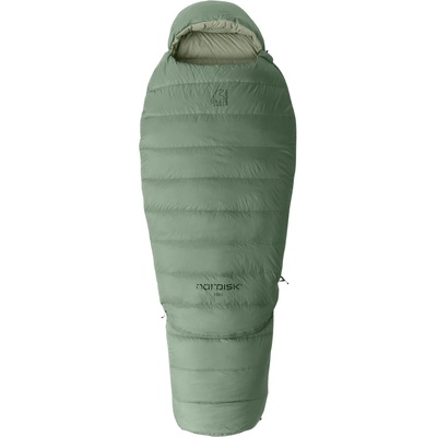Nordisk Детски пухен спален чувал Nordisk Kid's Ides Junior Mummy Sleeping Bag Down sleeping bag - Hedge Green - размер 130-160 cm (513-1822-0111)