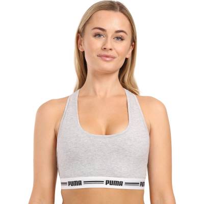 PUMA Дамски спортен сутиен Puma сив Puma | Siv | ЖЕНИ | S