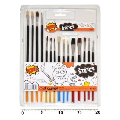 Sada štětců 15 ks – Sleviste.cz