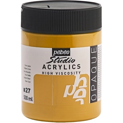 Pébéo Studio Fine АКРИЛНА боя Yellow Ochre 500 ml 1 бр (171027)