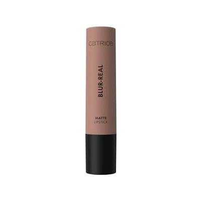 Catrice Blur-Real Matte Lipstick rtěnka světle hnědá 3 g