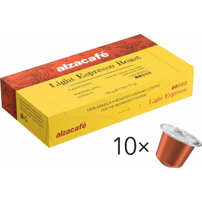 AlzaCafé Light Espresso Roast 10 kapslí