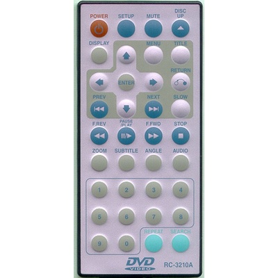 GENERAL BLAUPUNKT RC-3210A - съвместимо дистанционно управление на марката General (RC-3210A)