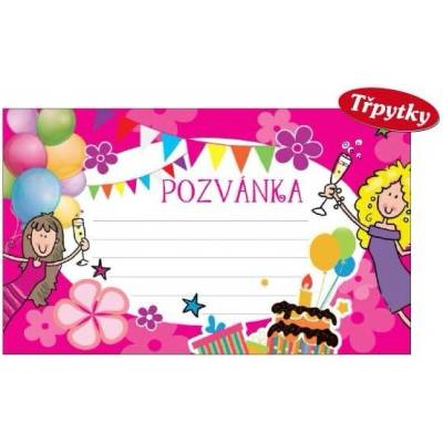 Pozvánka RŮŽOVÁ (BOK-2030)