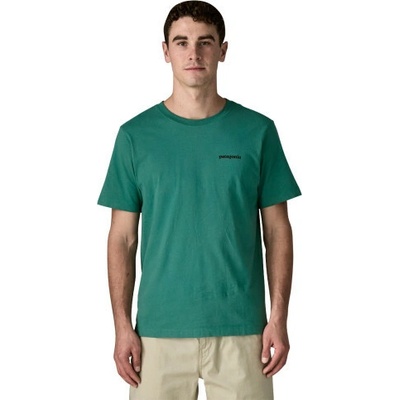 Patagonia P-6 LOGO T-SHIRT tmavě zelená