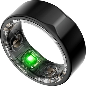 Xmart Смарт фитнес пръстен Xmart 2301B, Размер 12, Черен (22959)