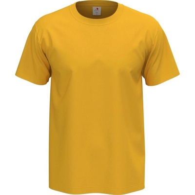 Stedman Luxusné tričko Crew neck sunflower žlté