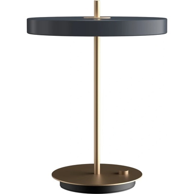 UMAGE Антрацитна LED настолна лампа с метален абажур (височина 41, 5 cm) Asteria Table - UMAGE (2306)