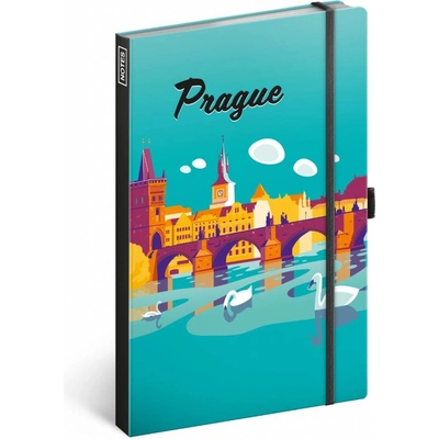 Notes Praha linajkovaný