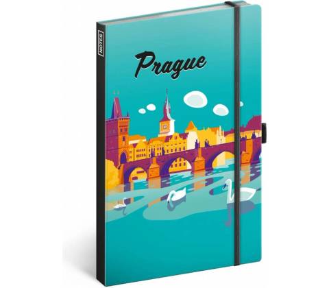 Notes Praha linajkovaný