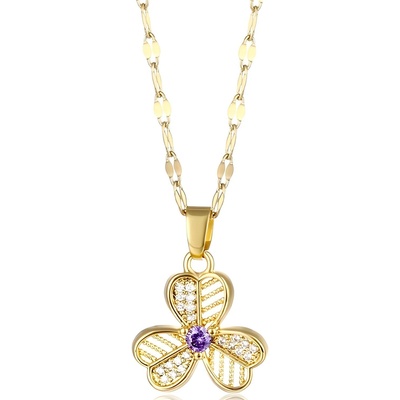 HARAHU Колие ca-21123 - Златен kp21123 (ca-21123)