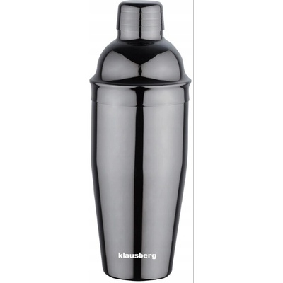 Barový šejkr na koktejly a drinky 750ml grafitový KLAUSBERG KB-7648